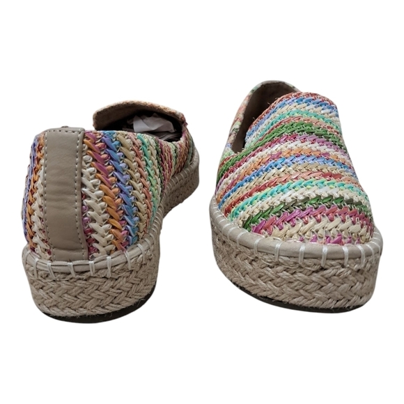 Joie Me Too Cara Espadrille Wedge Slip-On Size 9M Sunner Multi - Picture 7 of 12